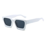 SHAUNA Ins – lunettes de soleil carrées populaires pour femmes et hommes, nuances teintes rétro UV400