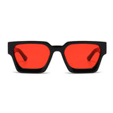 SHAUNA Ins – lunettes de soleil carrées populaires pour femmes et hommes, nuances teintes rétro UV400
