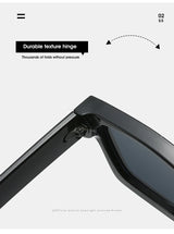 SHAUNA Ins – lunettes de soleil carrées populaires pour femmes et hommes, nuances teintes rétro UV400