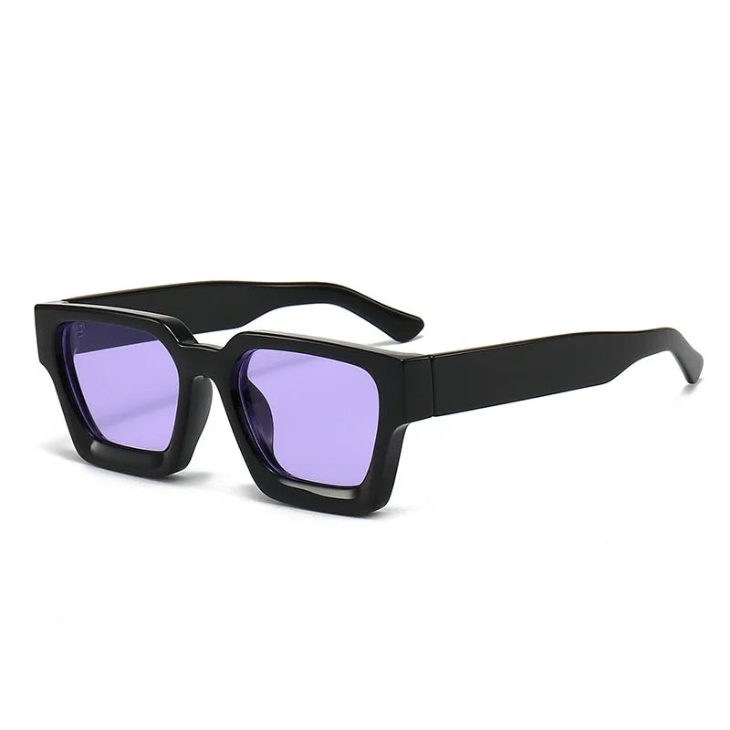 SHAUNA Ins – lunettes de soleil carrées populaires pour femmes et hommes, nuances teintes rétro UV400