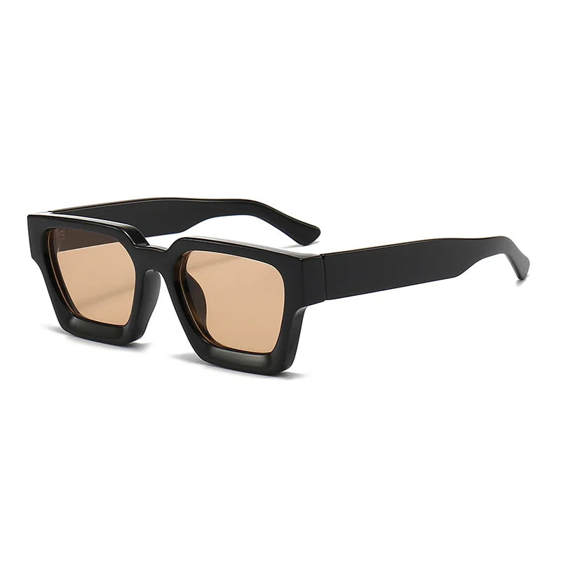 SHAUNA Ins – lunettes de soleil carrées populaires pour femmes et hommes, nuances teintes rétro UV400