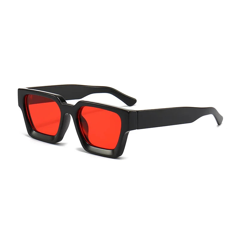 SHAUNA Ins – lunettes de soleil carrées populaires pour femmes et hommes, nuances teintes rétro UV400