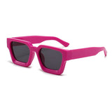 SHAUNA Ins – lunettes de soleil carrées populaires pour femmes et hommes, nuances teintes rétro UV400