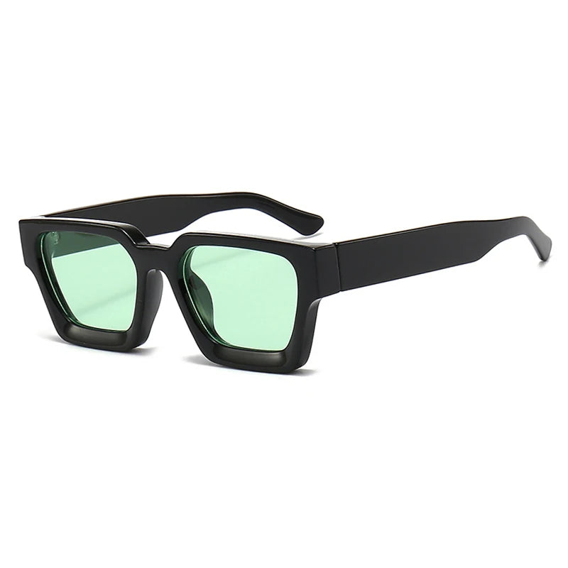SHAUNA Ins – lunettes de soleil carrées populaires pour femmes et hommes, nuances teintes rétro UV400