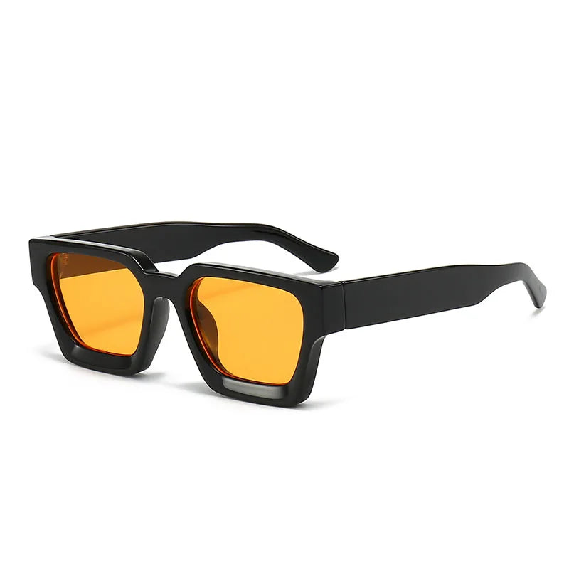 SHAUNA Ins – lunettes de soleil carrées populaires pour femmes et hommes, nuances teintes rétro UV400