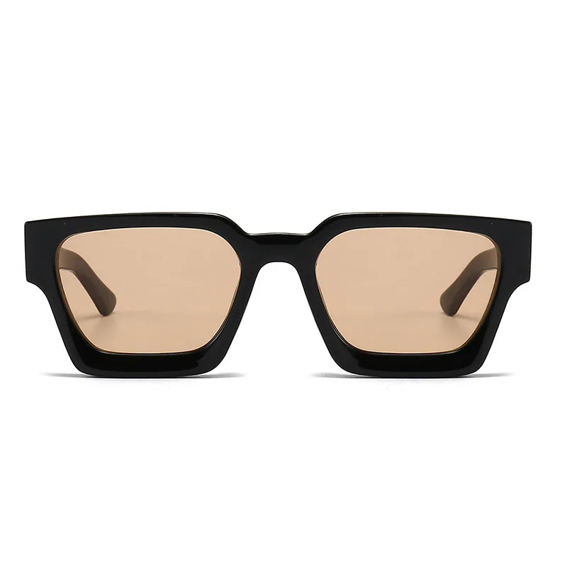 SHAUNA Ins – lunettes de soleil carrées populaires pour femmes et hommes, nuances teintes rétro UV400