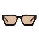 SHAUNA Ins – lunettes de soleil carrées populaires pour femmes et hommes, nuances teintes rétro UV400